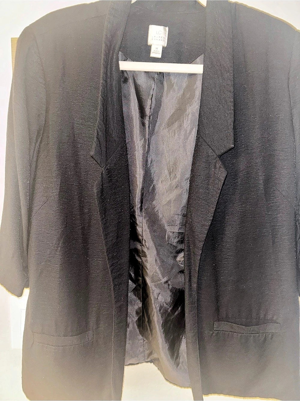 Lauren Conrad Women's Black Blazer Size 14 Like New